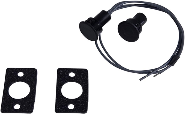 Lippert 378054 Kwikee Large Round Door Jam Switch, Black