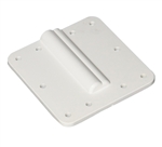 Winegard CE-2000 RV TV Dual Cable Roof Entry Plate - Gray