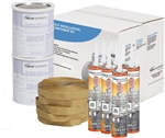 Dicor 401-CK Installation Kit For EPDM And TPO Roofing - White