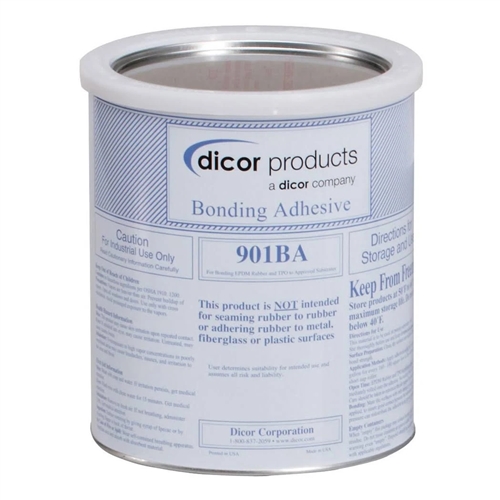 Dicor 901BA-1 Water-Based EPDM/TPO RV Roof Bonding Adhesive, 1 Gallon