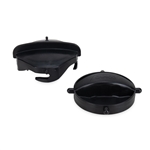 Camco 39752 RV Sewer Hose Storage Caps, 1 Bayonet + 1 Lug, 2-Pack, Black