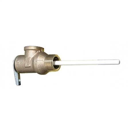Suburban 161230 RV Water Heater Temperature and Pressure Relief Valve For SW/V Series