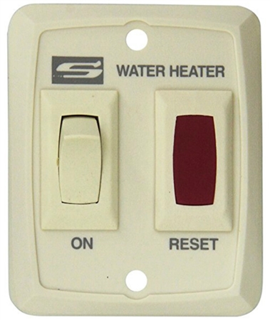 Suburban 234795 Wall Switch With Light Assembly For DE Water Heaters - Cream