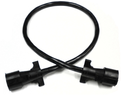 RV Pigtails 42003 7-Way Heavy-Duty Double End Trailer Cable - 3 Ft