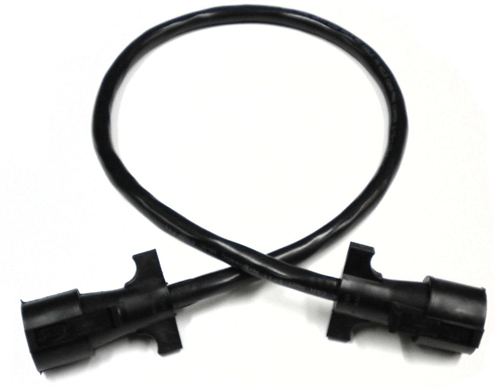 RV Pigtails 42004 7-Way Heavy-Duty Double End Trailer Cable - 4 Ft