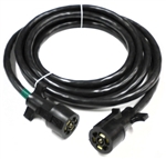 RV Pigtails 42014 7-Way Heavy-Duty Double End Trailer Cable - 14 Ft