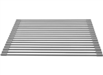 Camco 43519 Roll-Up Dish Drying Rack & Trivet Mat, 17" x 13", 450Â°F Heat-Resistant, Gray