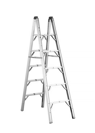 GP Logistics SLD-D6 Double Sided Folding Ladder - 6'