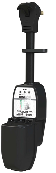 Southwire 44390 50 Amp Portable Surge Guard with Cover, 120/240V RV Power Protection