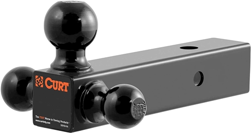 Curt 45651 Multi-Ball 2-1/2" Hitch Mount With 8-1/4" Hollow Shank