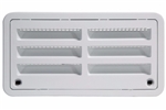 Dometic 3109492.003 Upper/Lower Side Refrigerator Vent - Polar White