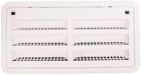 Dometic 3109492.003 Upper/Lower Side Refrigerator Vent - Polar White