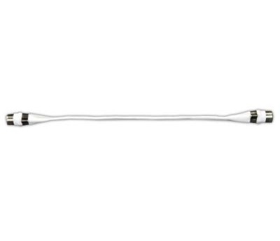 JR Products 47435 Flat Coax Cable for RV TV Antenna and Cable TV Pass-Through