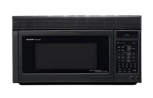 Sharp R1875T Over The Range Convection Microwave Oven Black