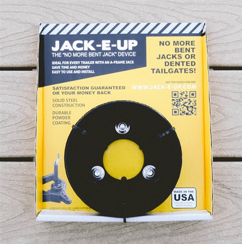 Jack-E-Up 5048 Standard Duty Universal Removable Trailer Jack Device - 2,000 Lbs Tongue Weight