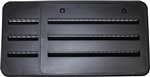 Norcold 50806 Refrigerator Vent Assembly, Black, 2118 Series, Upper Exhaust & Lower Intake
