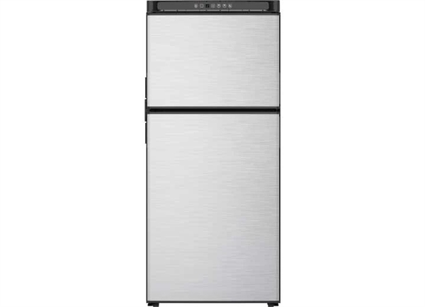 Norcold 51156 Polar 8DC 8 cu ft 12V DC Compressor RV Refrigerator, Right-Hand, Stainless Steel