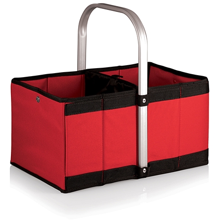 Picnic Time Urban Basket Collapsible Tote - Red
