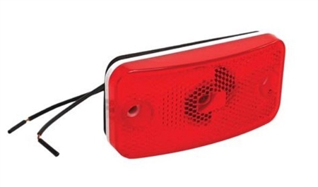 RV Designer E395 Fleetwood Style Clearance Light - Red