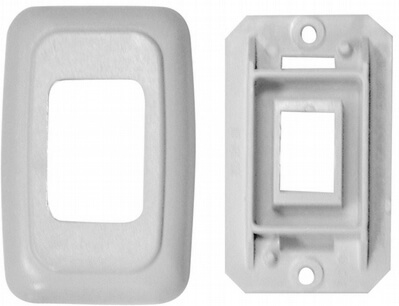 Valterra DGPB3101VP Single Switch Plate Cover - White
