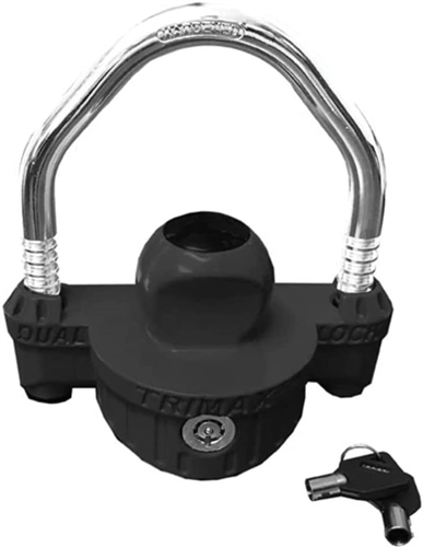 Blue Ox Trailer Coupler Lock With Keys - 1-7/8" To 2-5/16"