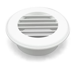 Thetford 94264 Thermo Vent Ducted Heat Vent Without Damper- 4", Polar White