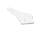 Thetford 94287 Curved Corner Slide-Out Extrusion Cover 4" -  Polar White