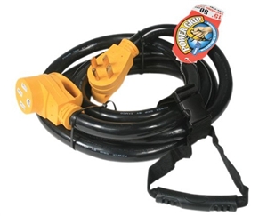 Camco 55195 Power Grip Extension Cord - 50 Amp - 30'