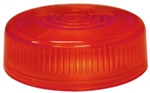 Peterson Replacement Side Marker Clearance Light Lens for 103A/R, 2.8" Diameter, Red