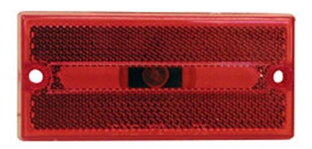 Peterson V132R Rectangular Side Marker Light - Red