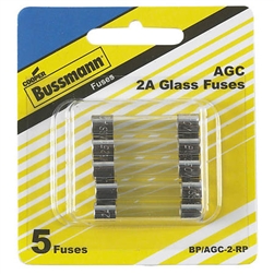 Bussmann BP/AGC-2-RP AGC 2 Amp Fuse