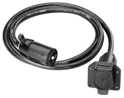 Tow Ready 118664 7-Way Wiring Extension Connectors