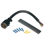 Bargman 54-67-525 7-Way Plug Wiring Kit