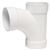 Dirt Devil 5501-W Central Vacuum 90 Degree Sweep Tee 2" PVC Fitting