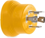 Camco 55338 PowerGrip 30-Amp Generator Adapter, L14-30P to TT-30R