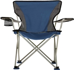 Travel Chair 589V-BLUE Easy Rider Folding Camping Chair - Blue