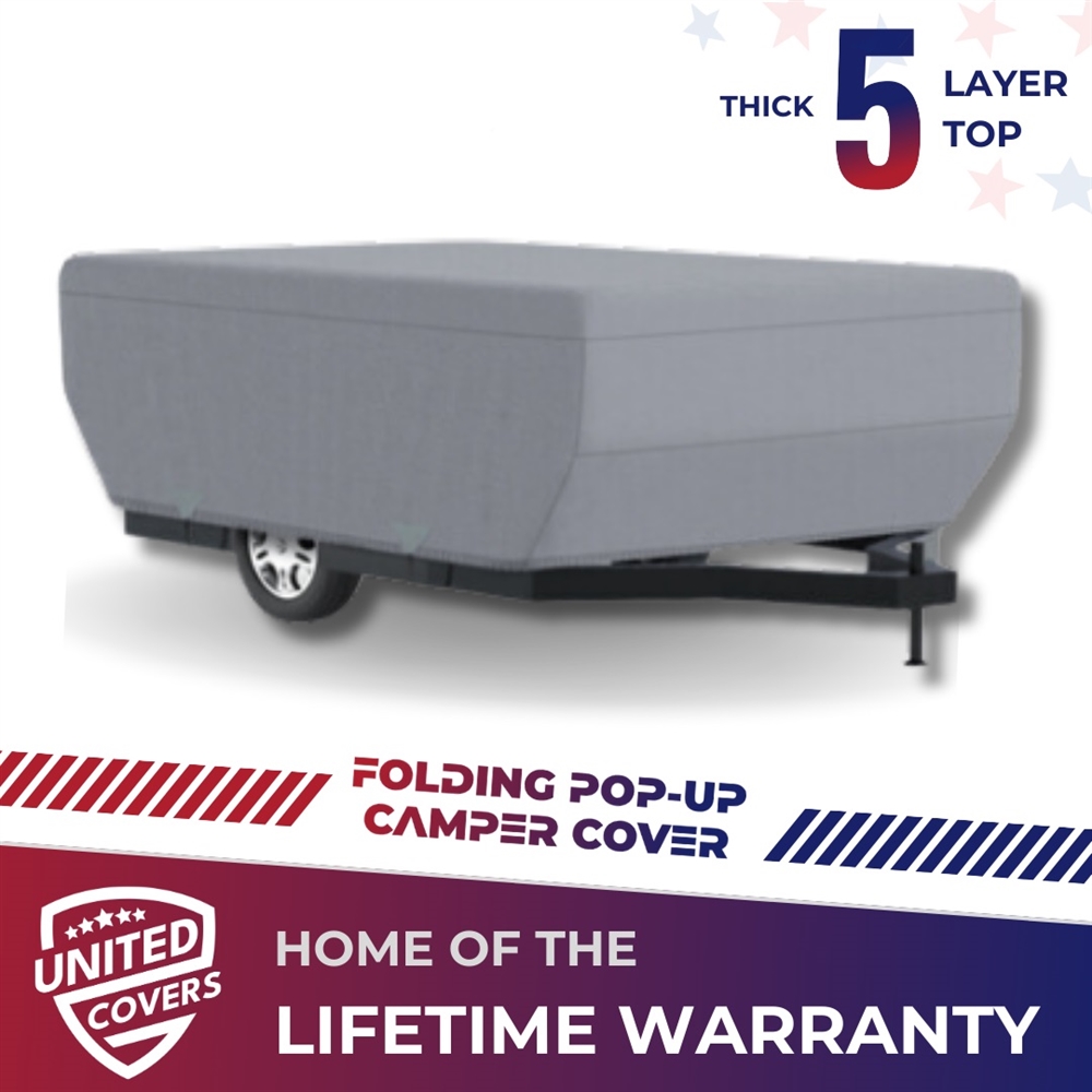 CarCover 5FC-1012 Gold Shield 5L Folding Pop-Up Camper Cover - 10