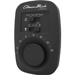 Coleman Mach Analog Heat/Cool RV Air Conditioner Thermostat - 12V - Black