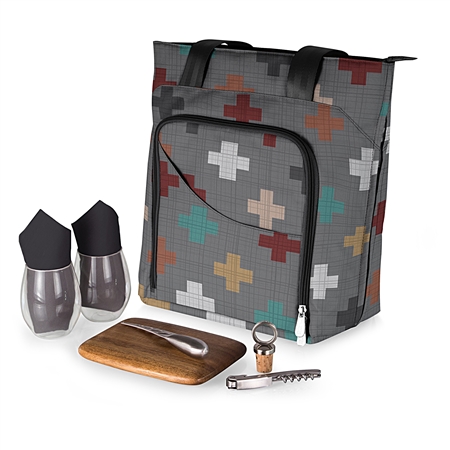 Picnic Time Sonoma Wine and Cheese Tote - Pixels Collection