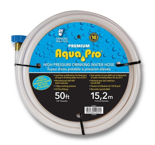 Aqua Pro W20867 Supreme Drinking Water Hose - 50 Feet