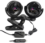 Prime Products 06-0507 Dual Head Clip On Fan