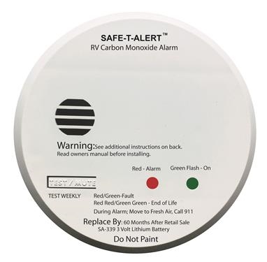 MTI Industries SA-339 Safe-T-Alert Sealed Battery Carbon Monoxide Detector