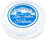 Camco 53256 Life is Better at the Campsite Flying Disc