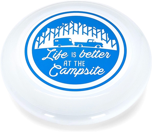 Camco 53256 Life is Better at the Campsite Flying Disc