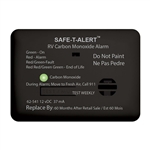 Safe-T-Alert 62-541-BL 12V Carbon Monoxide Alarm (Black) â€“ Surface Mount