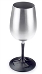 GSI Outdoors 63305  Nesting Wine Glass - Stainless Steel