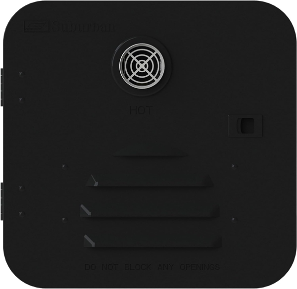 Suburban Mfg 6285AEB Access Door for ST-42/ST-60 Tankless Water Heater - Black