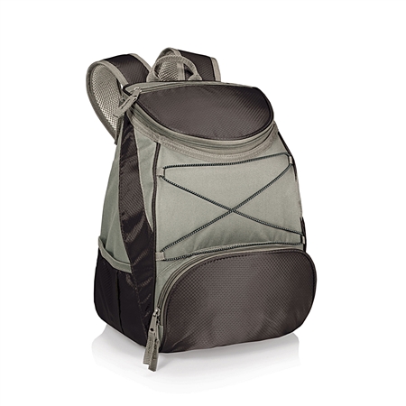 Picnic Time 633-00-175-000-0 PTX Backpack Cooler - Black/Grey