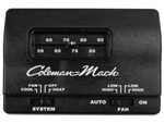 Coleman Mach 7330F3852 Analog Heat/Cool RV Air Conditioner Thermostat - 12V - Black
