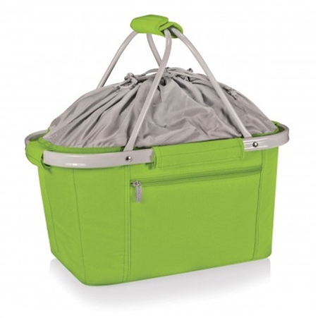 Picnic Time Metro Basket Collapsible Tote - Lime